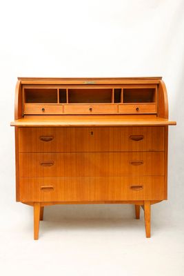 Mid-century teak Secretary, Denmark, 1960s