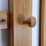 Pair of Slatted Wall Coat Racks