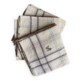 9 vintage napkins