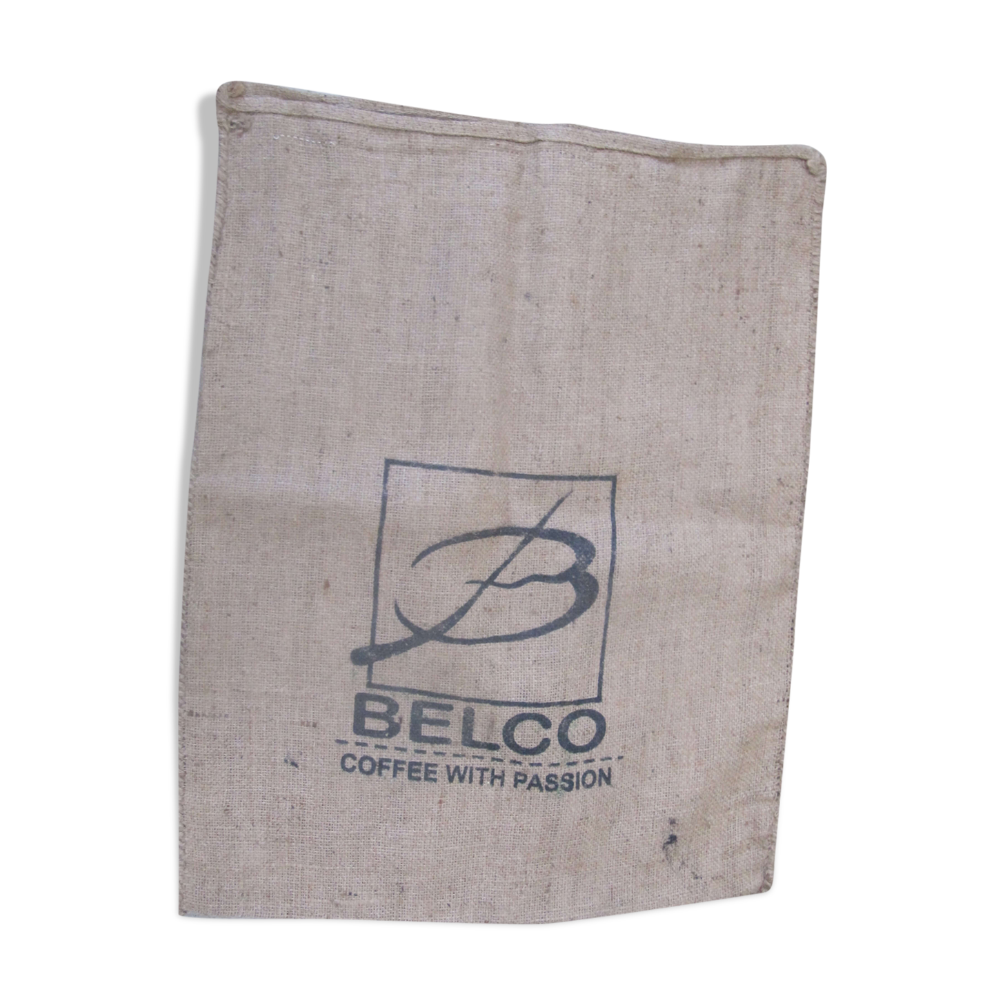 Sac toile de jute café