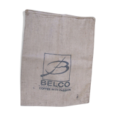 Sac toile de jute café