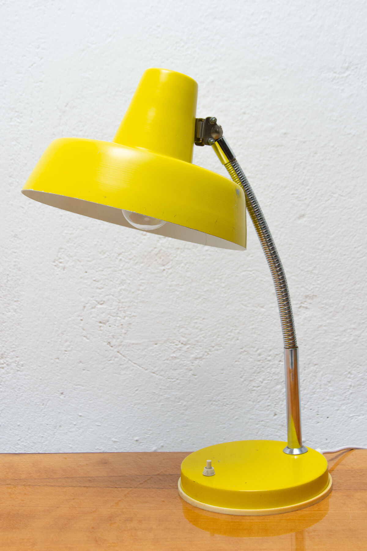 Mid century adjustable gooseneck desk lamp, 1950