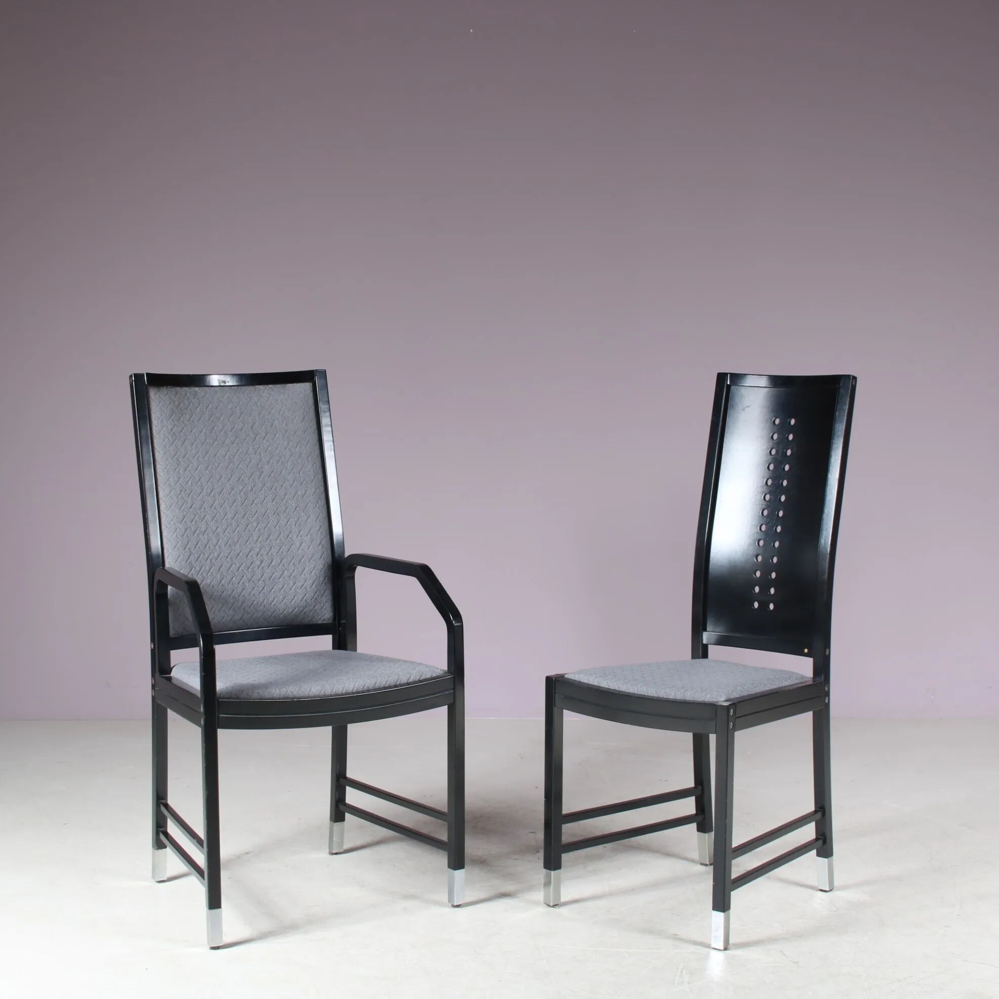 Set of 10 dining chairs by Ernst W. Beranek for Thonet, Austria 1980