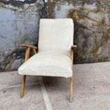 Scandinavian armchair compass feet