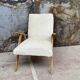 Scandinavian armchair compass feet