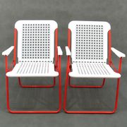 2 Italian folding chairs from Grand Soleil, 1980s