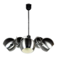 Suspension boule métal vintage 1960