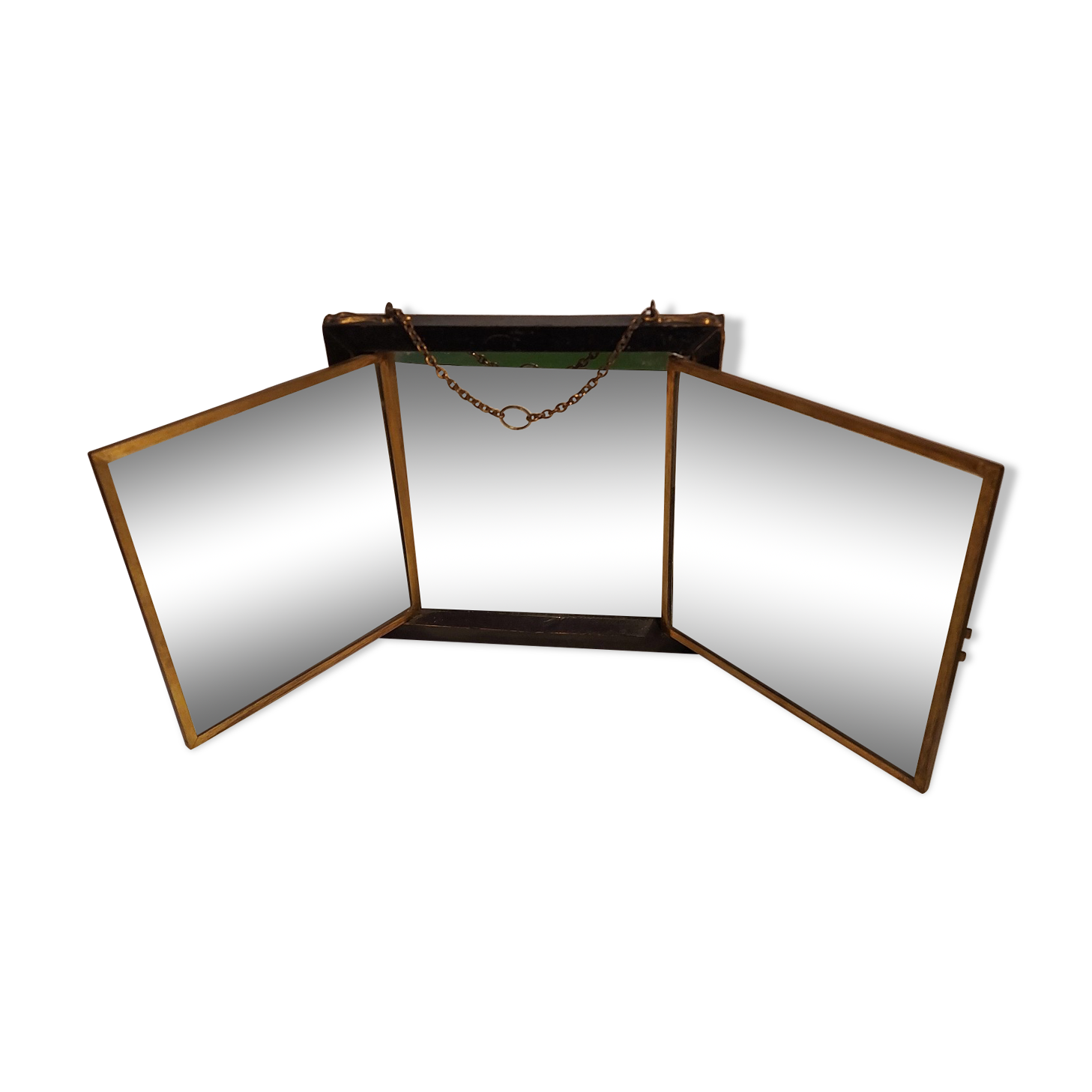 Napoleon III Asian triptych mirror