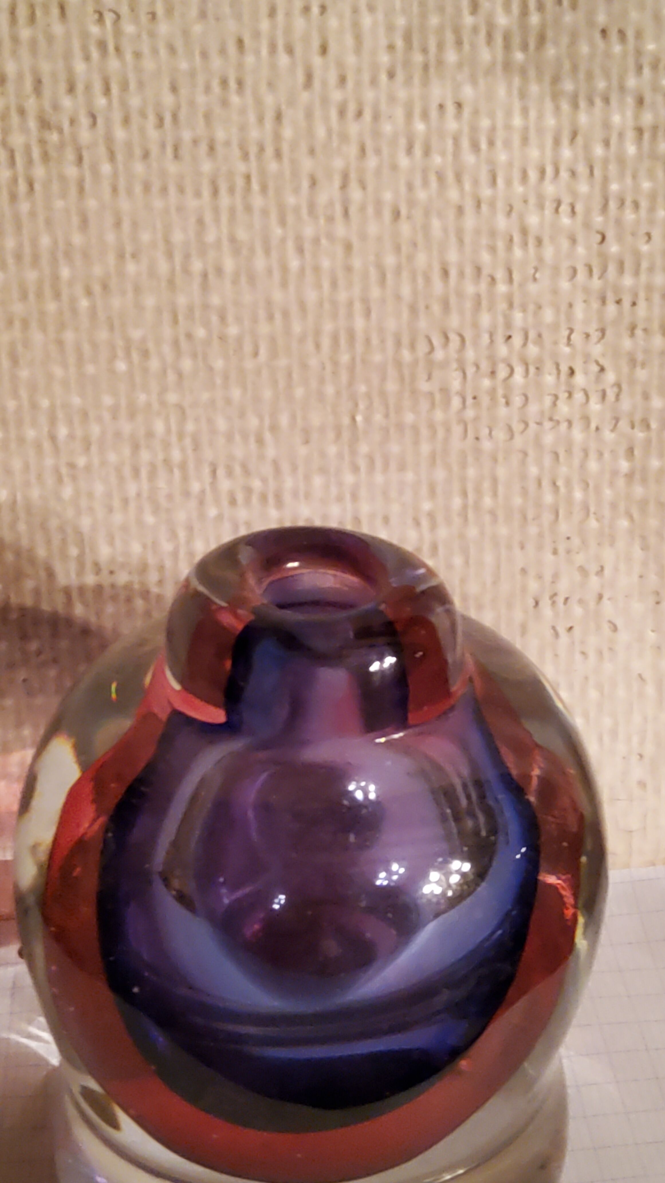 Murano glass vase from the 50s