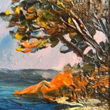 navy. Oils on panels, twentieth century