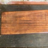 Brutalist Footstool Vintage Chalet Old Solid Wood #D62