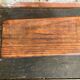 Brutalist Footstool Vintage Chalet Old Solid Wood #D62