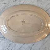 Oval dish Digoin Sarreguemines 30s