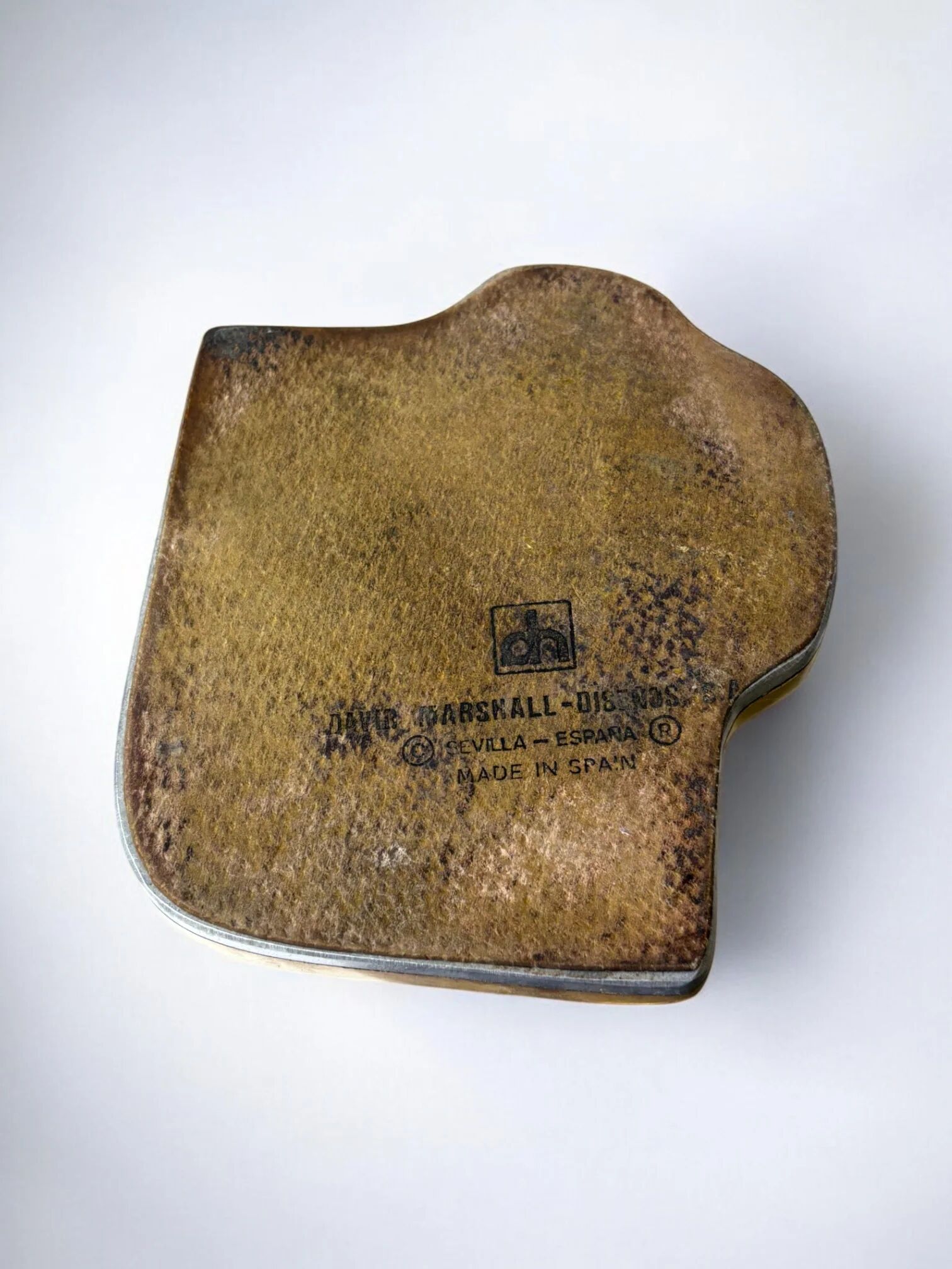 Brutalist "Puzzle" ashtray by David Marshall, Spain, circa 1970