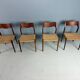Set of 4 teak Niels O. Møller dining chairs - Model 71, Denmark