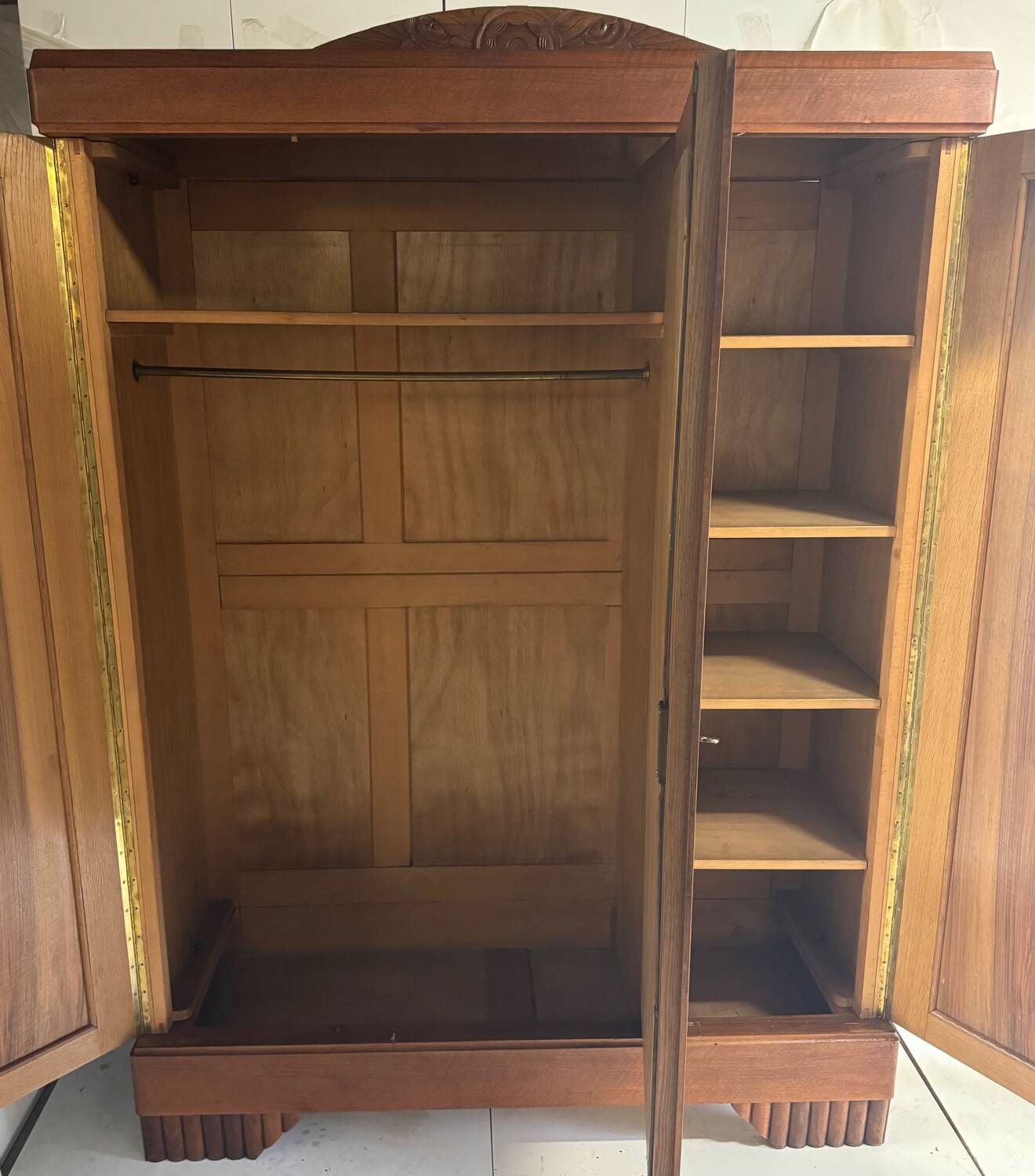 Parisian Art Deco wardrobe