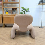 Djinn armchair by Olivier Mourgue reupholstered