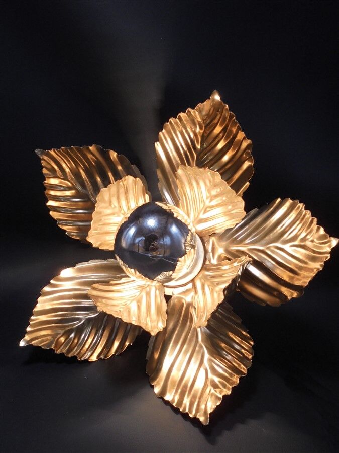 Pair of flower sconces