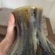 Old Vase Pot ATELIER ART LABREC Glazed Stoneware Green Brown France Pottery