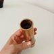 Vase Soliflore bambou ancien en bronze
