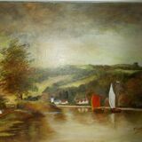 Tableau huile sur toile