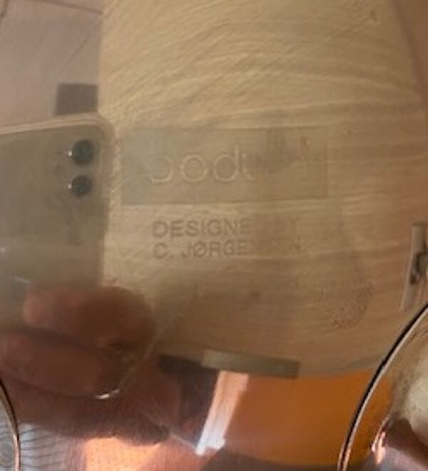 Théière inox bodum