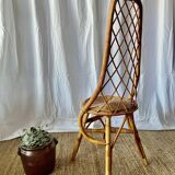 Vintage rattan chair 1960