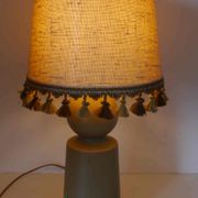 Lampe des années 7's en céramique