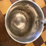 Silver metal beer pot