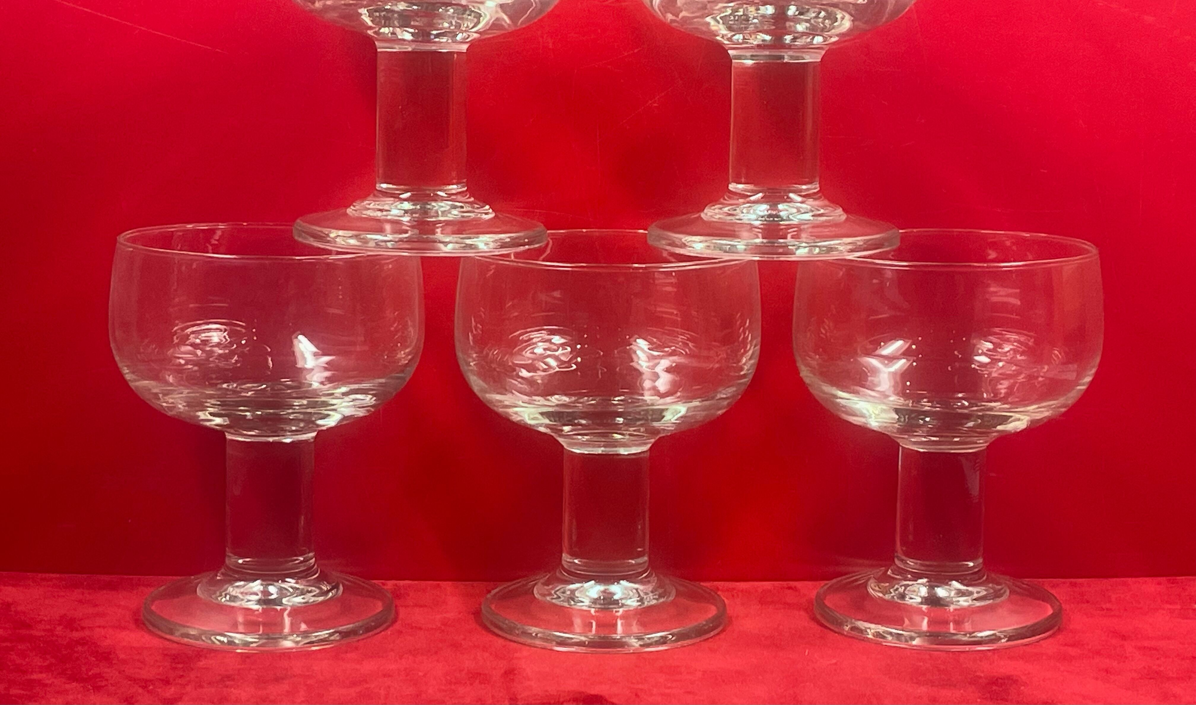 Set of 6 vintage glasses