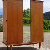 Vintage wardrobe, closet and shelves