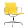 Multiple Charles & Ray Eames Aluminum Group EA107 Chairs in Yellow fabric