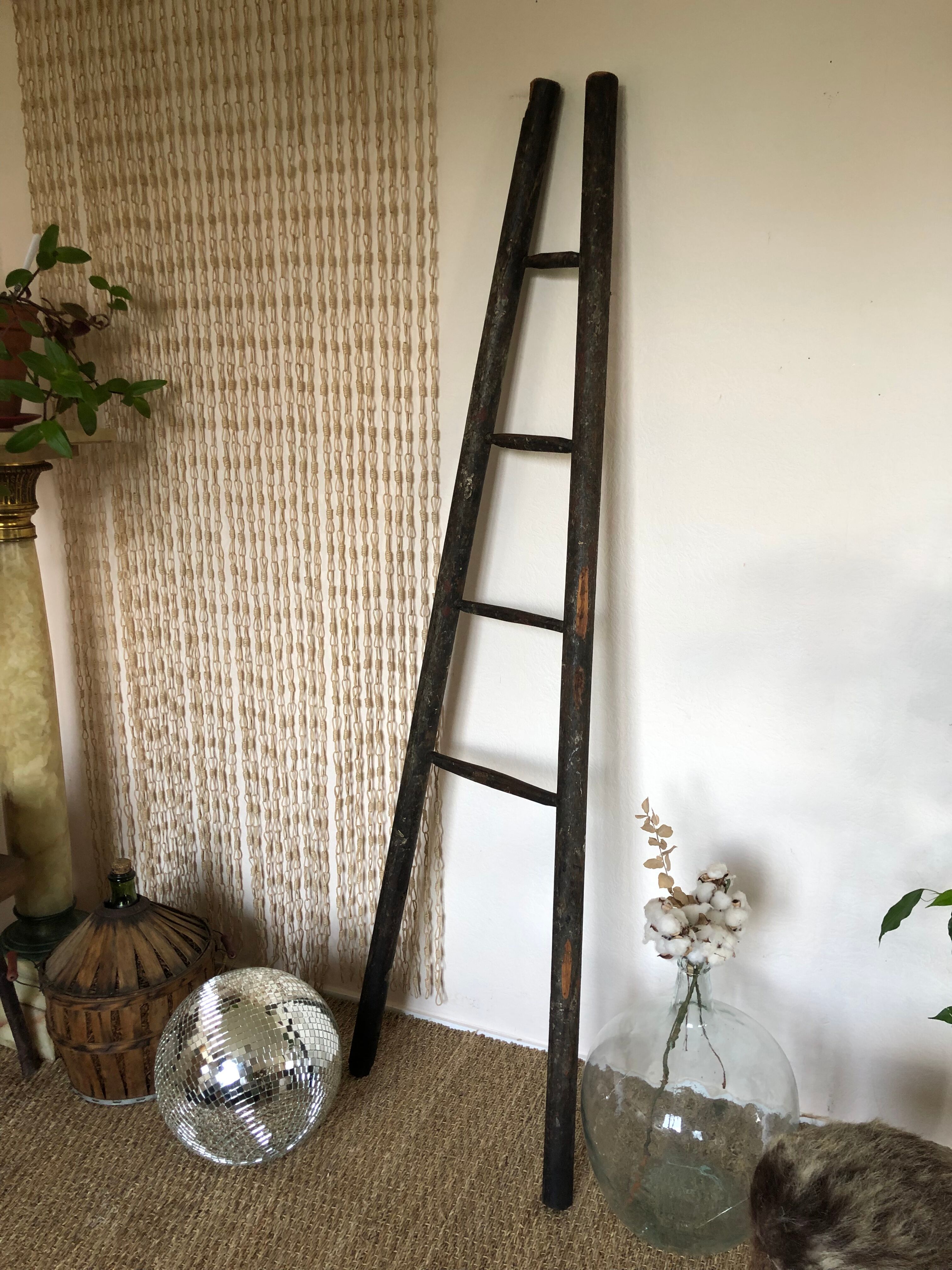Échelle en bois