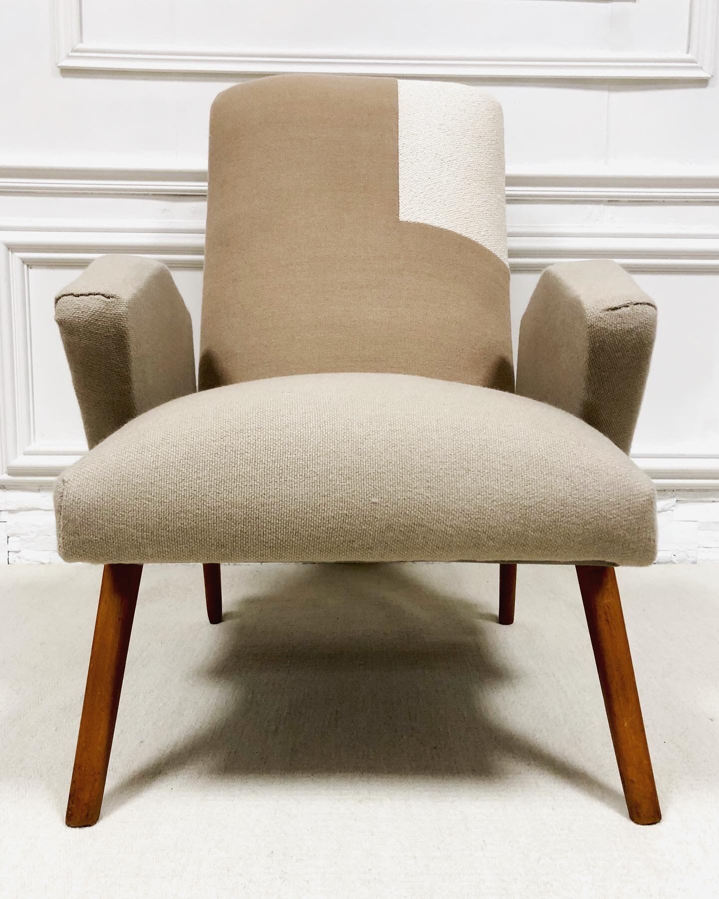 Restored Scandinavian vintage armchair