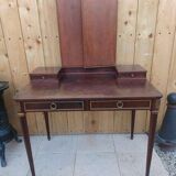 Ancienne coiffeuse triptyque époque fin 19ème - début 20ème