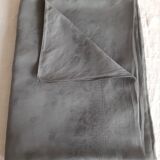 Damask linen tablecloth