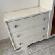 Asymmetrical wardrobe and drawers from the 1950s