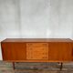 Scandinavian sideboard in vintage teak design 1960