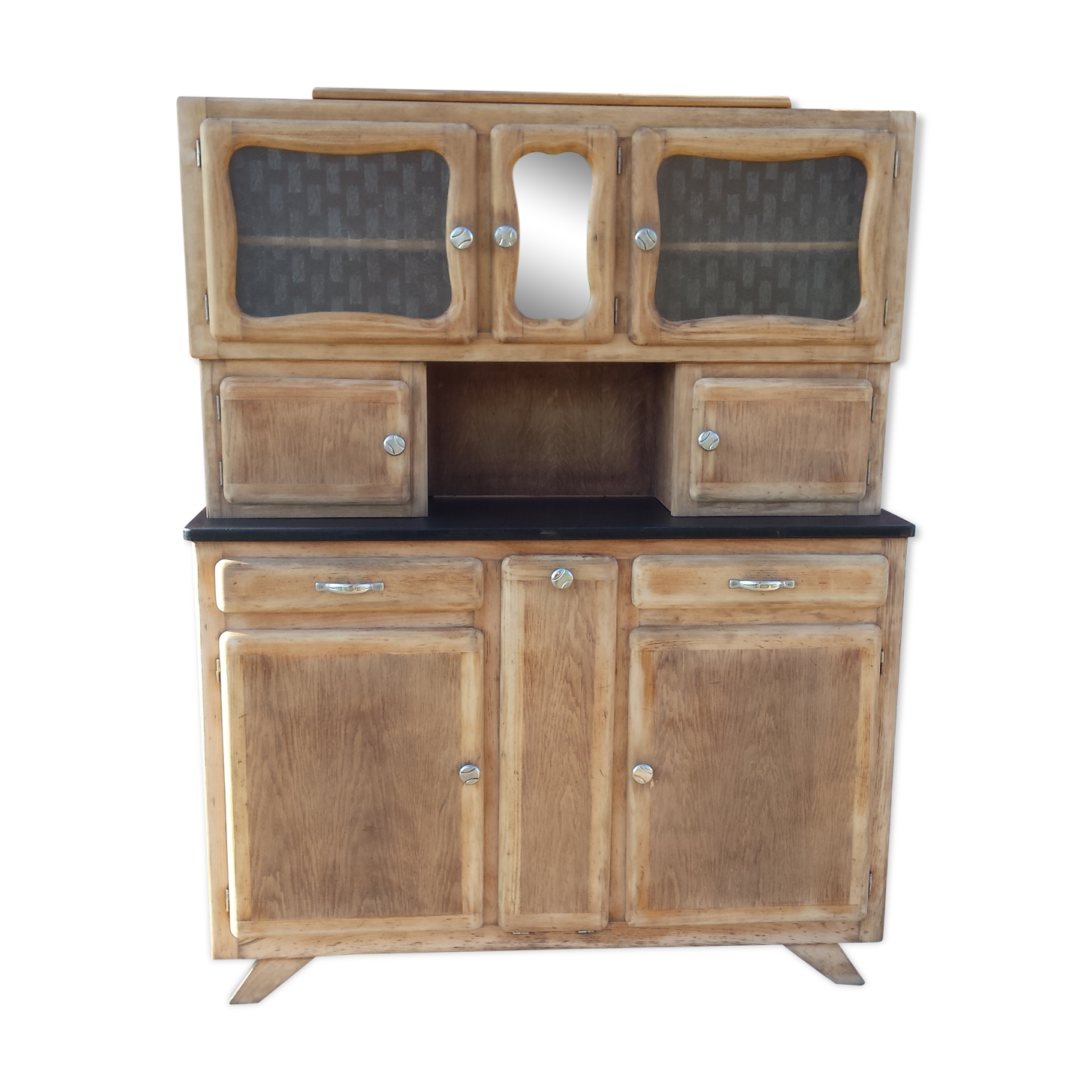 Mado buffet sanded black tray