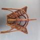 Wicker magazine holder