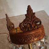 Balloon chandelier with tassels