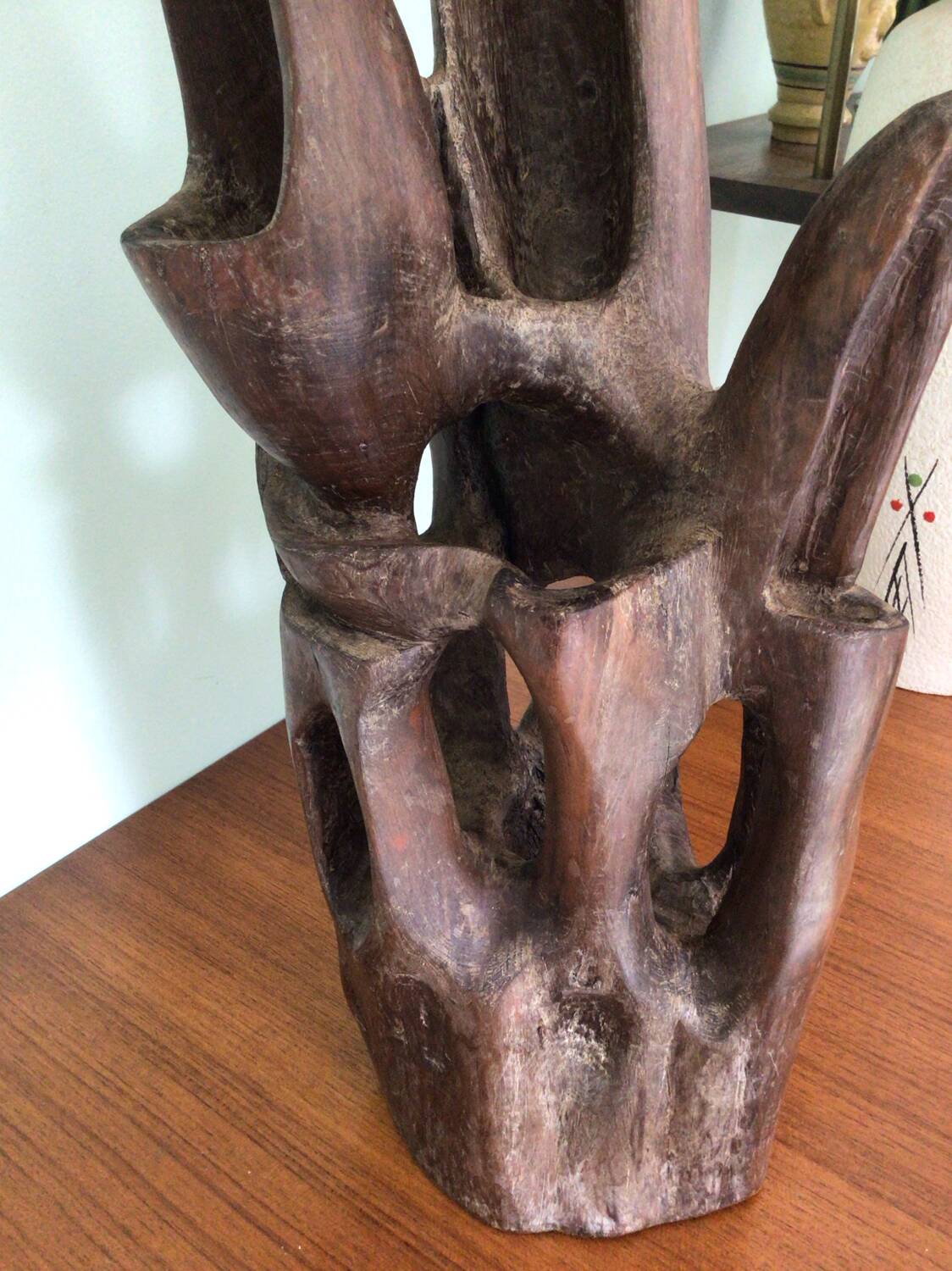 Wood sculpture