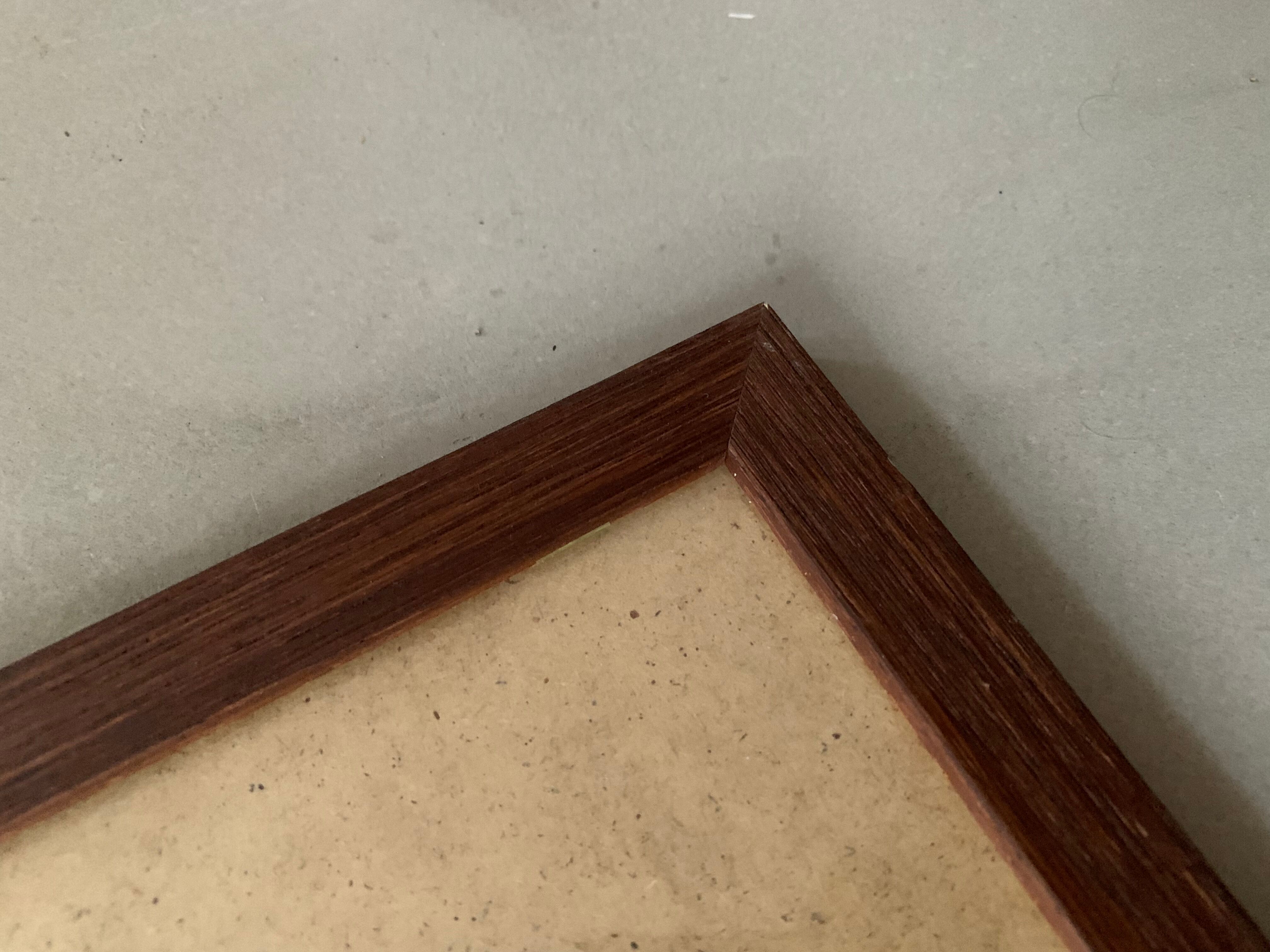 Old wooden frame 43x57cm