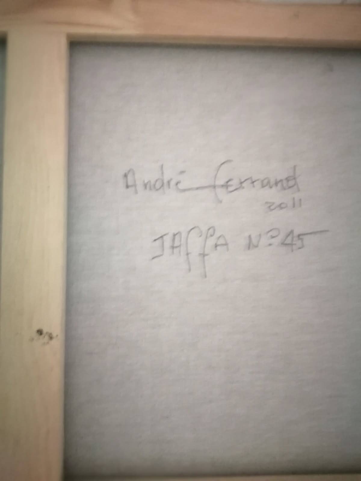 André Ferrand Jaffa No. 45 Oil on canvas