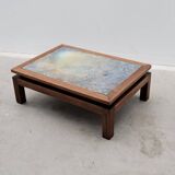 Coffee table by bernard buffat for la grange au potiers, 1960