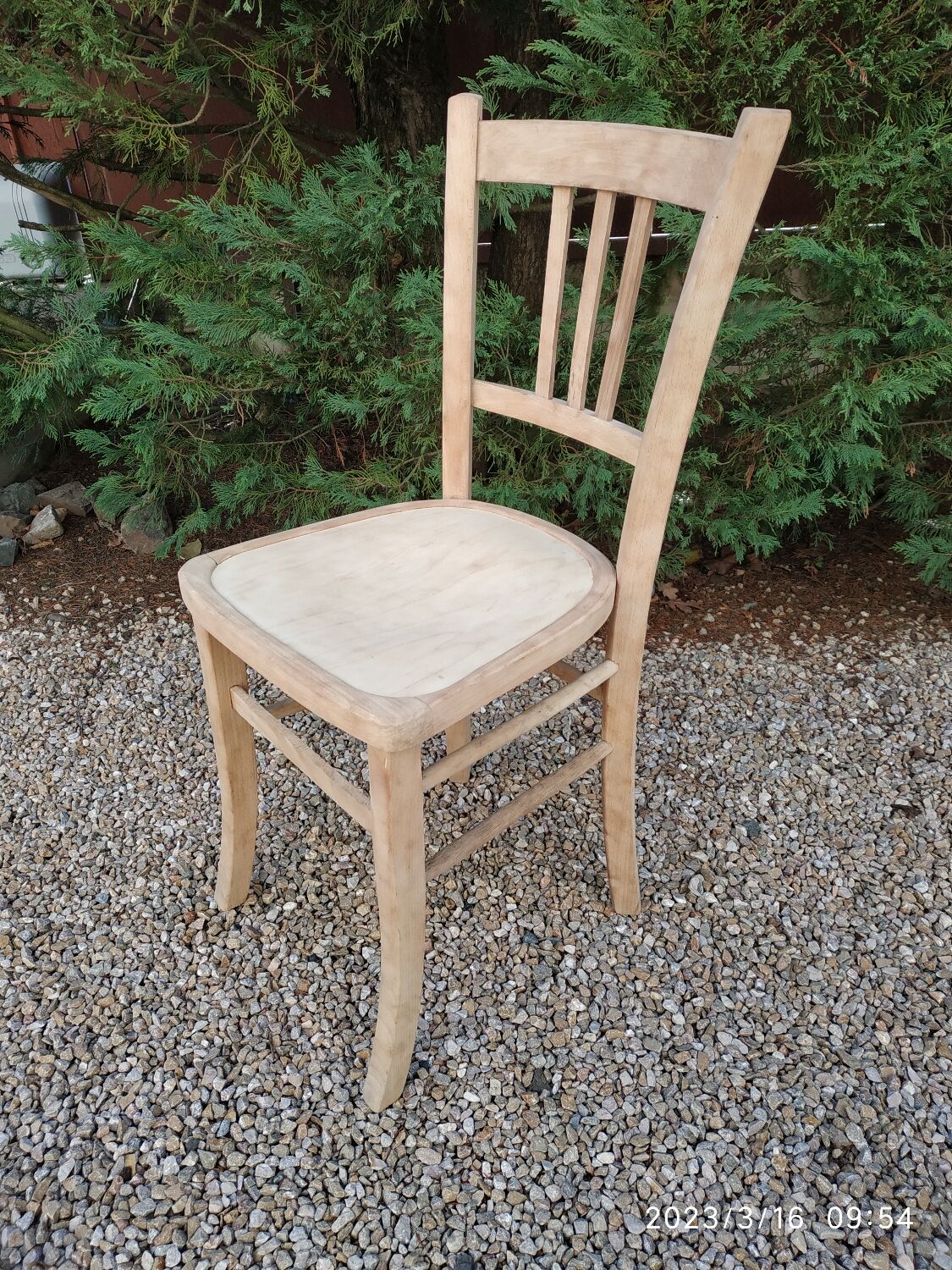 Chaise bois