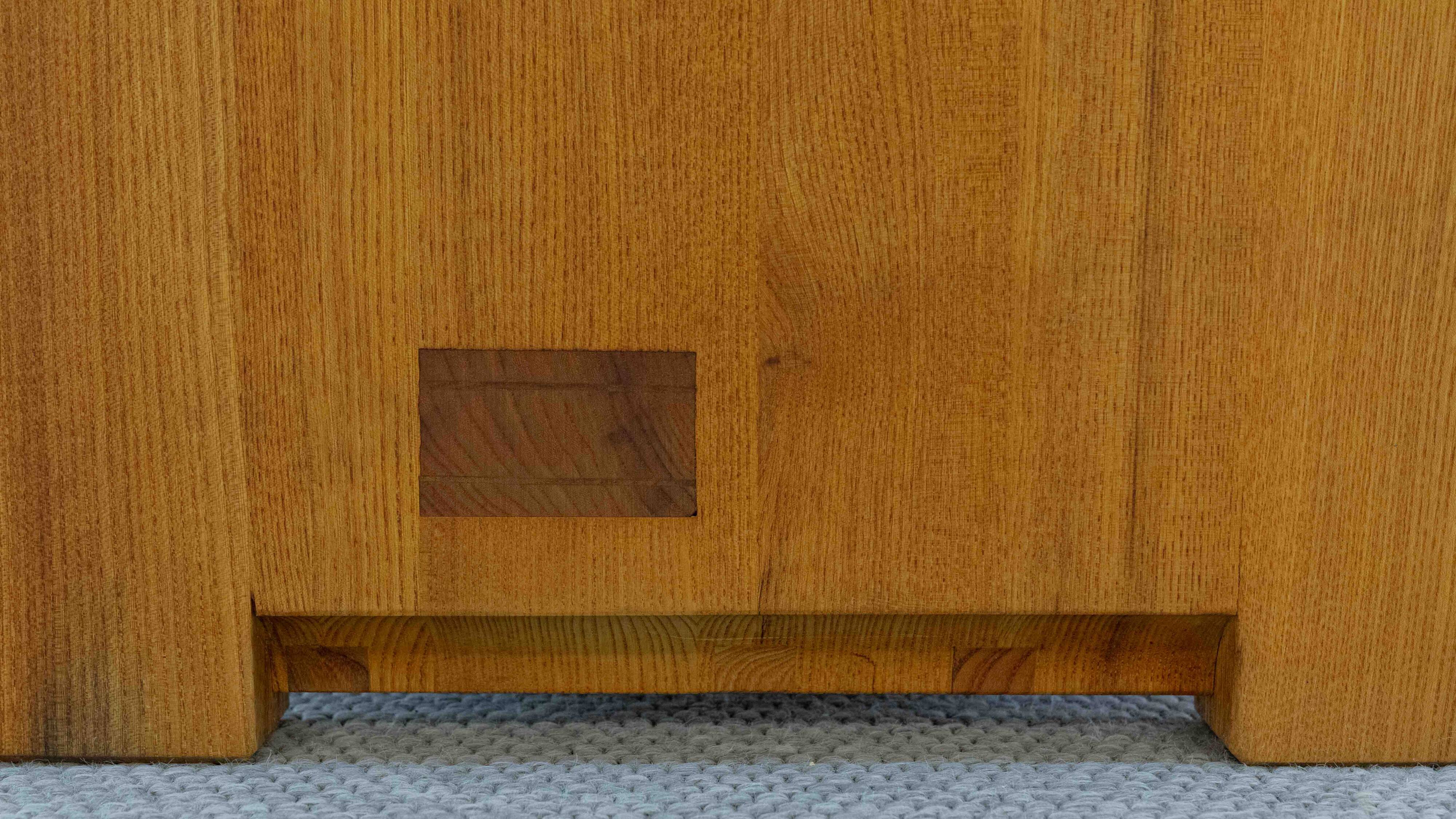 Sideboard Model R09 by Pierre Chapo in solid elm