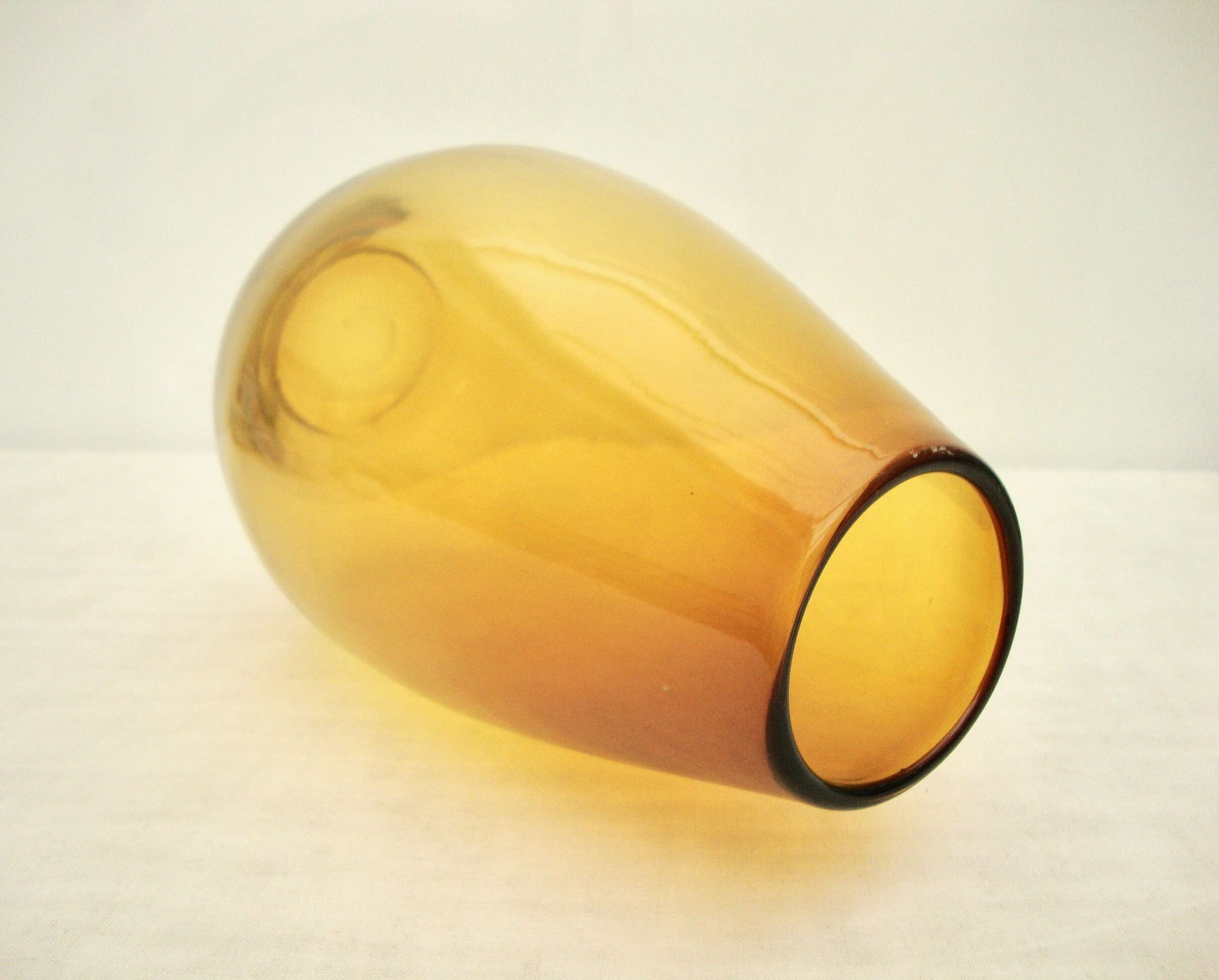 60s blown glass vase