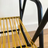 Platinum table range vinyl scoubidou vintage yellow