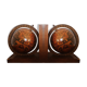 Globe bookends
